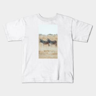 African Zebras 2 Kids T-Shirt